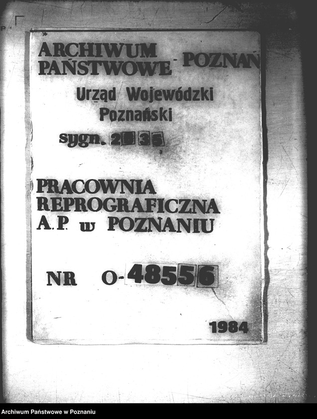 Obraz 1 z jednostki "Rejestr wyłączeń z artykułu 4 ustawy o wykonaniu reformy rolnej powiatu bydgoskiego"
