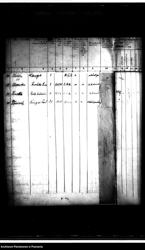 Obraz 15 z jednostki "Rejestr obrotu nieruchomościami rentowymi powiatu wrzesińskiego"