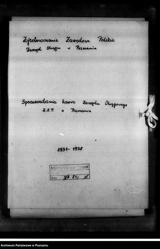 Obraz 4 z jednostki "Sprawozdania kasowe Zarządu Okręgowego Zjednoczenia Zawodowego Polskiego"