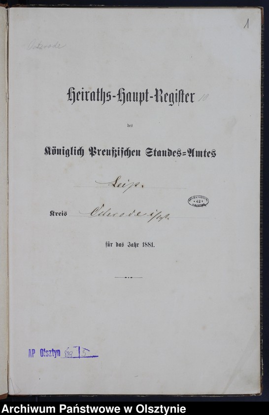 image.from.unit.number "Heiraths-Haupt-Register Nr 1 - 4"