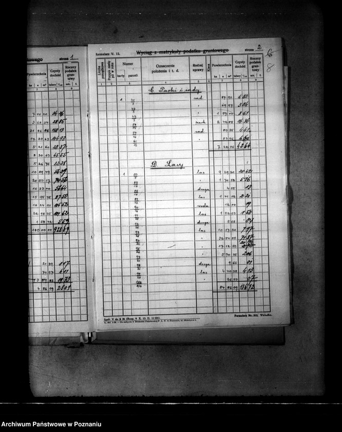 image.from.unit.number "Rejestr pomiarowy wyłączeń z art. 4 ustawy o wykonaniu reformy rolnej majątku Pauliny powiatu bydgoskiego"