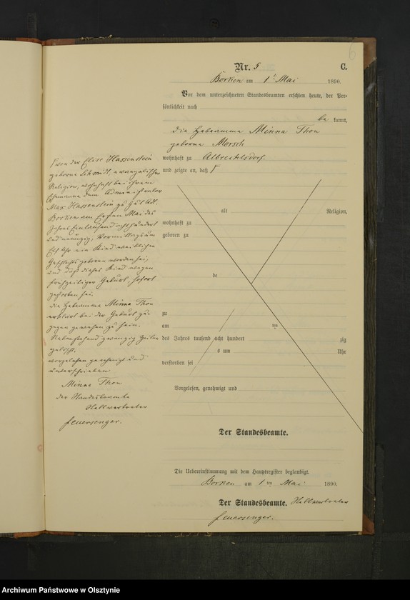 image.from.unit.number "Sterbe-Neben-Register Nr 1 - 19"