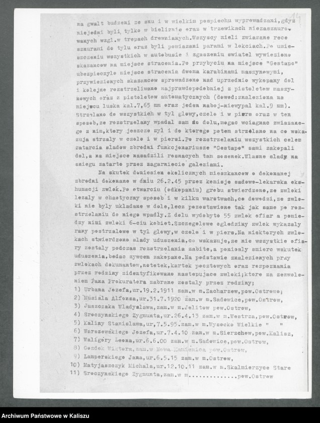 image.from.unit.number "Materiały dotyczące masowych egzekucji i ekshumacji z grobów masowych"