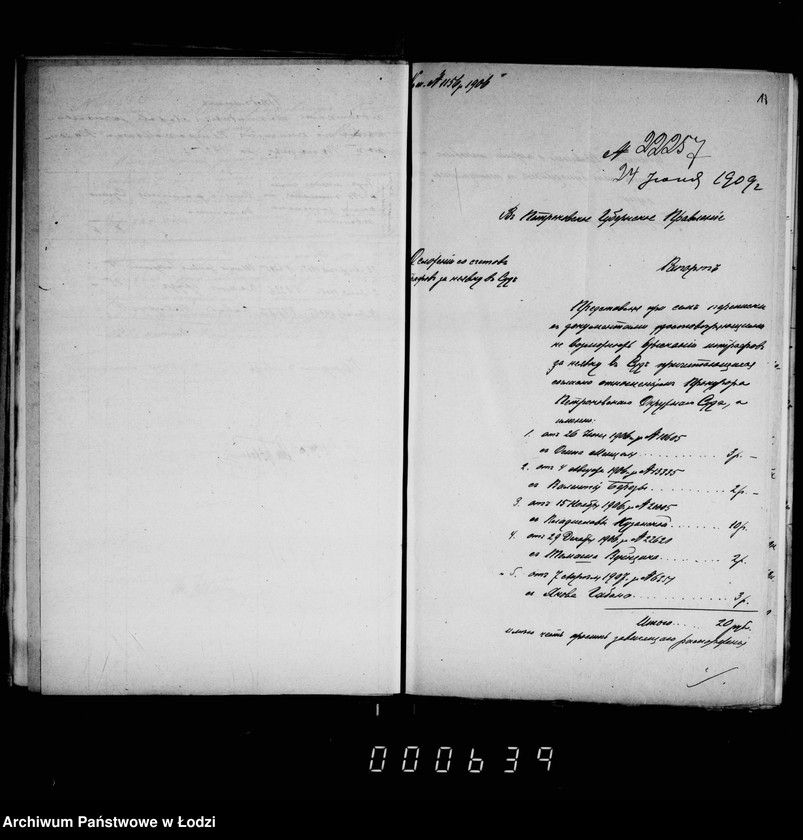 Obraz 17 z jednostki "O složenji so sčetov raznych štrafov"