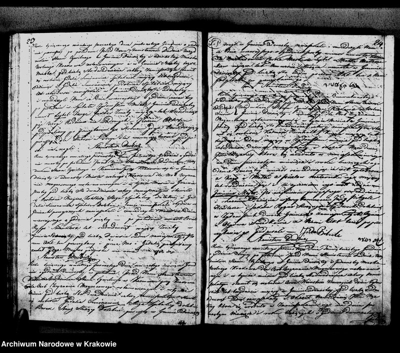 image.from.unit.number "Xięga IIga Akt Stanu Cywilnego dla Zgromadzenia Osób Wyznanania Moyzesowego w Wolnem Miescie Krakowie Zamieszkałych Obeymuiąca Akta Urodzenia i Przyznania Przysposobienia i Zeyscia w Roku 1816m prowadzona i Redagowana przez Stanisława Hebdank Dudzicza Urzędnika Stanu Cywilnego teyze Gminy"