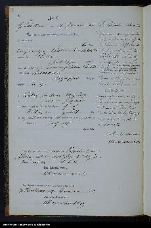 image.from.unit.number "Geburts-Neben-Register Nr 1 - 77"