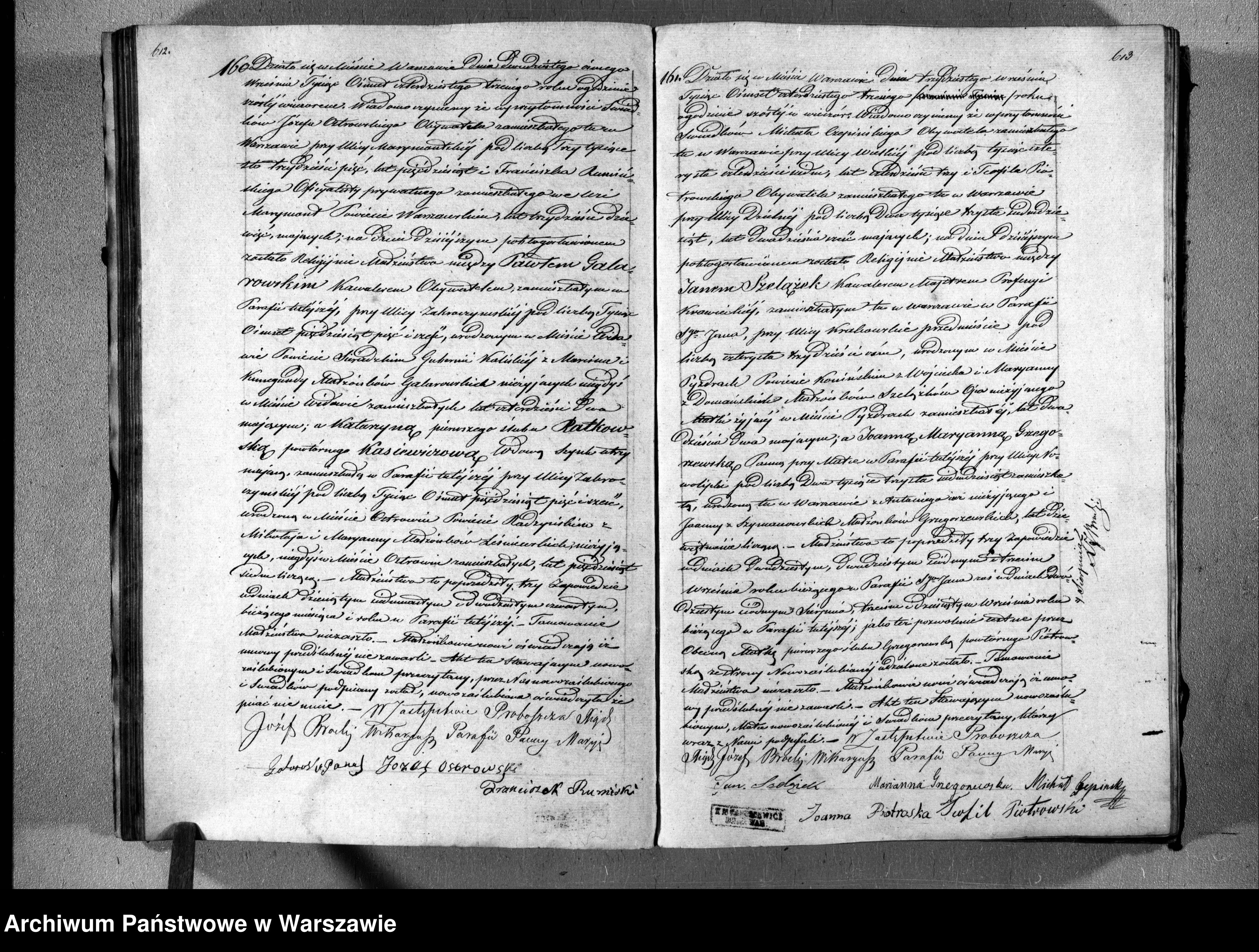 Skan z jednostki: Akta urodzeń, małżeństw i zgonów