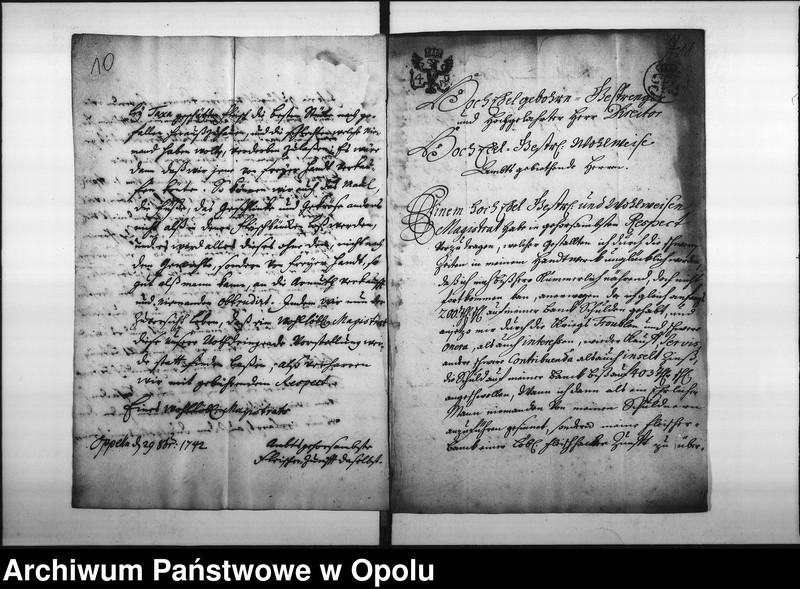 Obraz 13 z jednostki "Acta des Magistrats zu Oppeln betreffend das hiesige Fleischer-Mittel"
