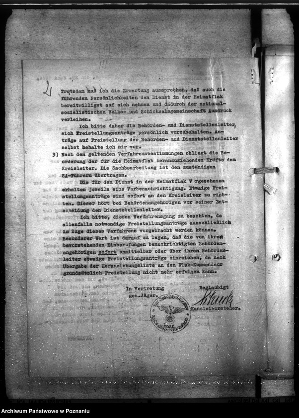 Obraz 6 z jednostki "Verwaltungsangelegenheiten der Abteilung VII A."