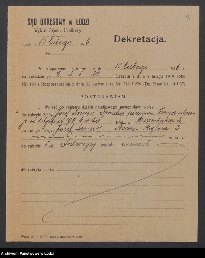 Obraz 5 z jednostki "Józef Lesner – sprzedaż pieczywa"