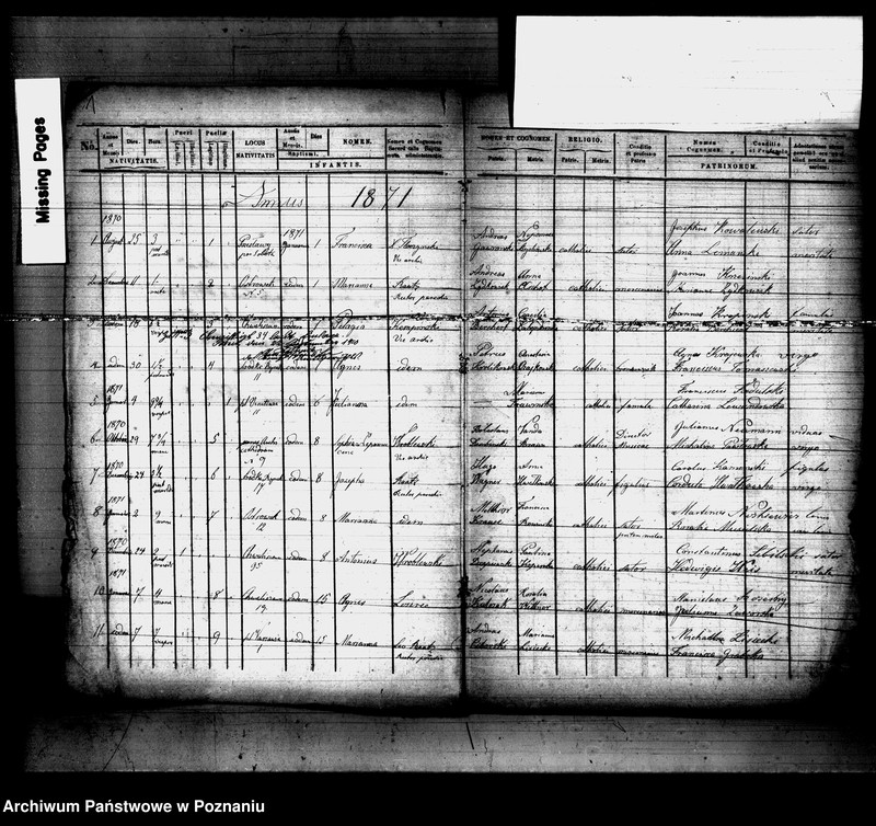 Obraz 2 z jednostki "Księga urodzeń"