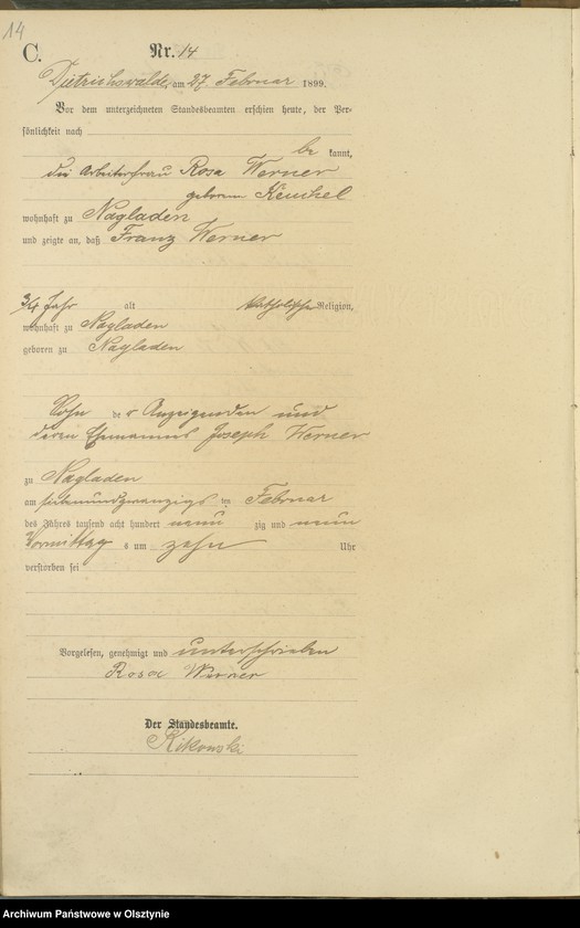 image.from.unit.number "Sterbe-Haupt-Register Nr 1 - 61"