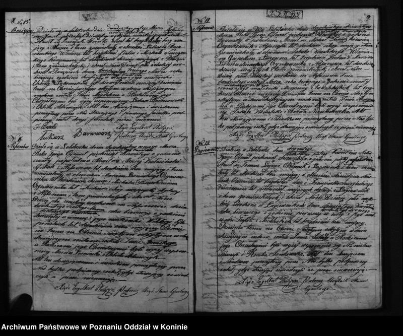 Obraz 7 z jednostki "Duplikat urodzonych, zaślubionych i zmarłych"