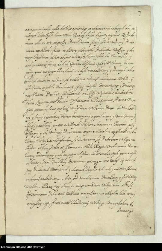 image.from.unit.number ""Akta sądów Je K. Mci referendarskich za panowania - - Jana Kazimierza - - króla polskiego - - Za urzędu - - Jana Małachowskiego referendarza koronnego, scholastyka lwowskiego, krakowskiego, warszawskiego etc. etc. kanonika. Annorum 1667 et 1668"."