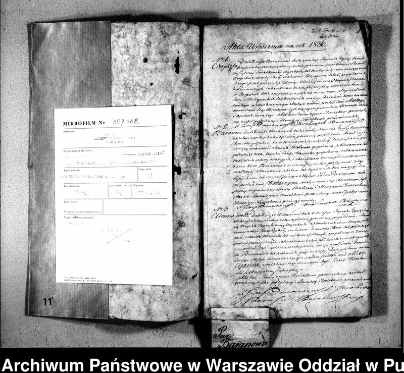 image.from.unit.number "Akta urodzeń, małżeństw i zgonów"