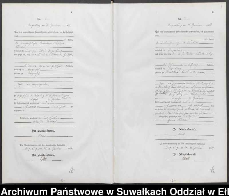 image.from.unit.number "[Sterbe-Neben-Register des Preussisches Standes-Amtes Angerburg Kreis Angerburg]"