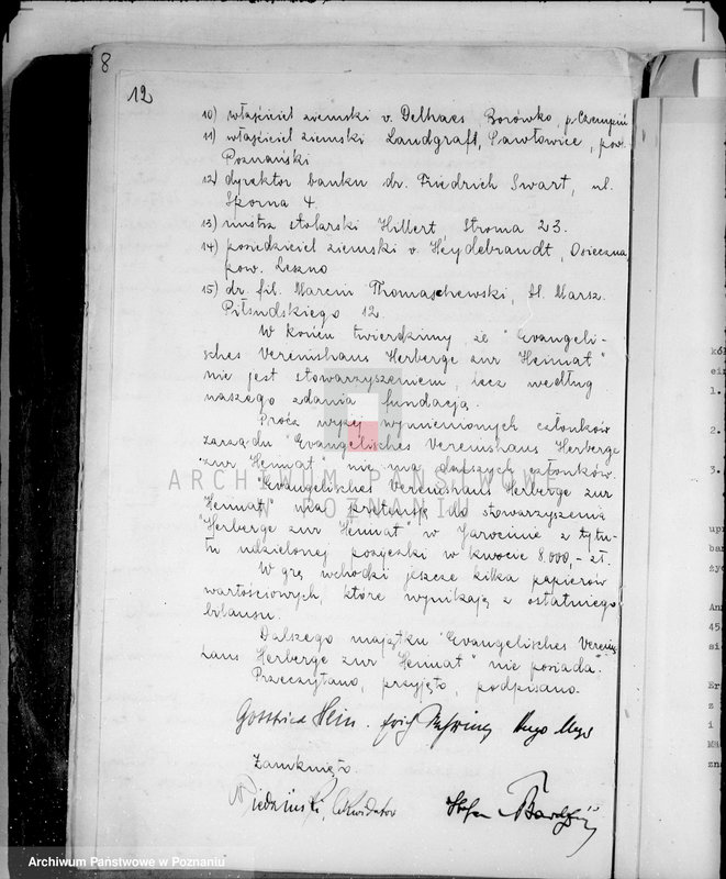 Obraz 16 z jednostki "Evangelisches Vereinhaus,,Herberge zur Heimat" w likwidacji, Obrót w Banku Gospodarstwa Krajowego"