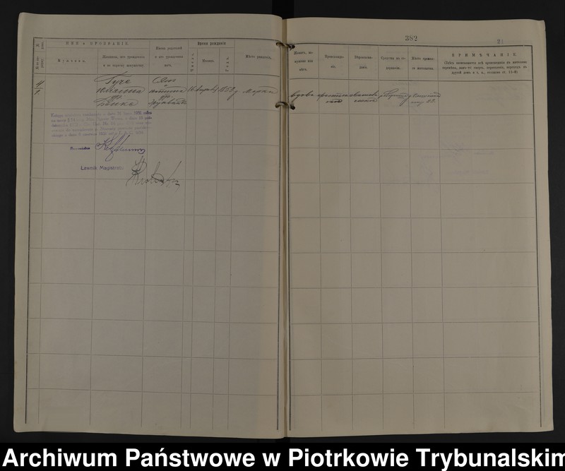 image.from.unit.number "[Księga ludności stałej wsi: Olsztyn, Lipy, Kempfinówka gminy Bełchatówek powiatu piotrkowskiego guberni piotrkowskiej]"