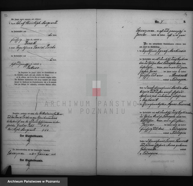 Obraz 10 z jednostki "Księga małżeństw"