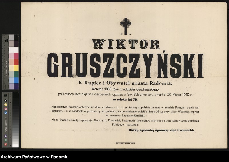 Obraz 10 z kolekcji "Powstanie Styczniowe. Druki i fotografie ku pamięci.111"
