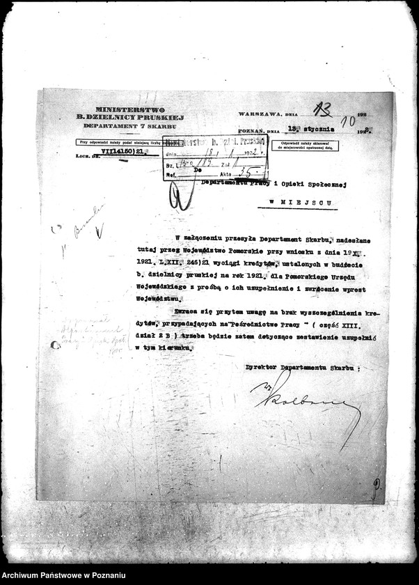 Obraz 14 z jednostki "Opieka nad inwalidami sprawy ogólne"