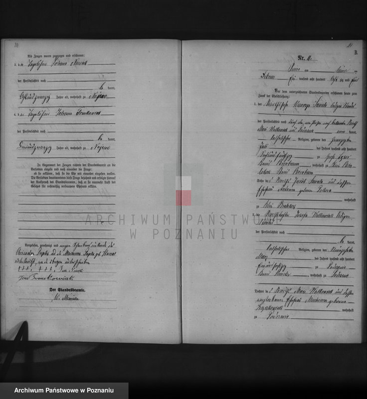 Obraz 13 z jednostki "Księga małżeństw"