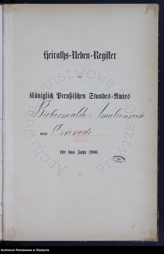 image.from.unit.number "Heiraths-Neben-Register Nr 1 - 25"