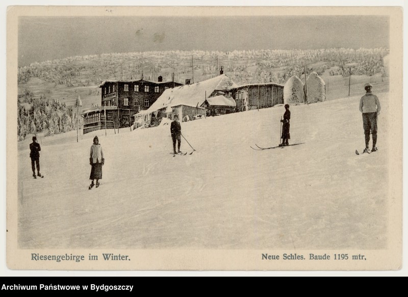 image.from.unit.number "Riesengebirge im Winter. Neue Schlesische Baude, 1195 mtr"