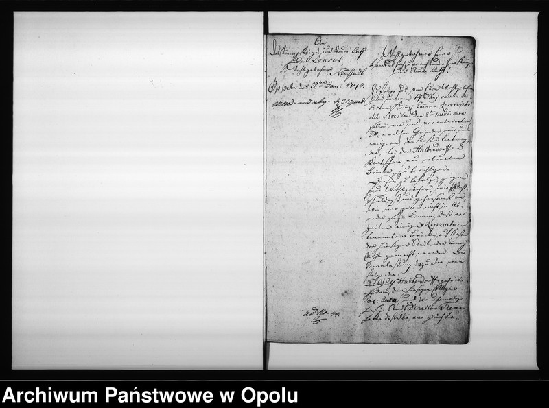 Obraz 7 z jednostki "Acta betreffend der Reparatur der kleinen Brücke beym Kretscham zu Halbendorff"