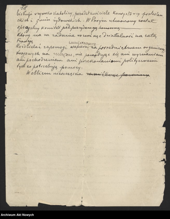 image.from.unit.number "Comité Général de Secours pour les Vctimes de la Guerre en Pologne. Statut. Sprawozdanie. Projekty komunikatów"