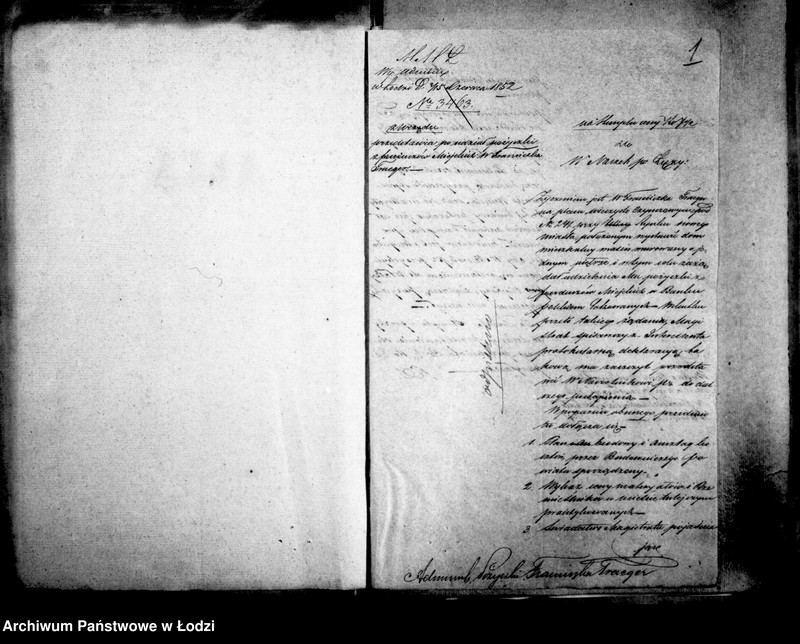 Obraz 6 z jednostki "Akta tyczące się pożyczki Franciszka Traegera"