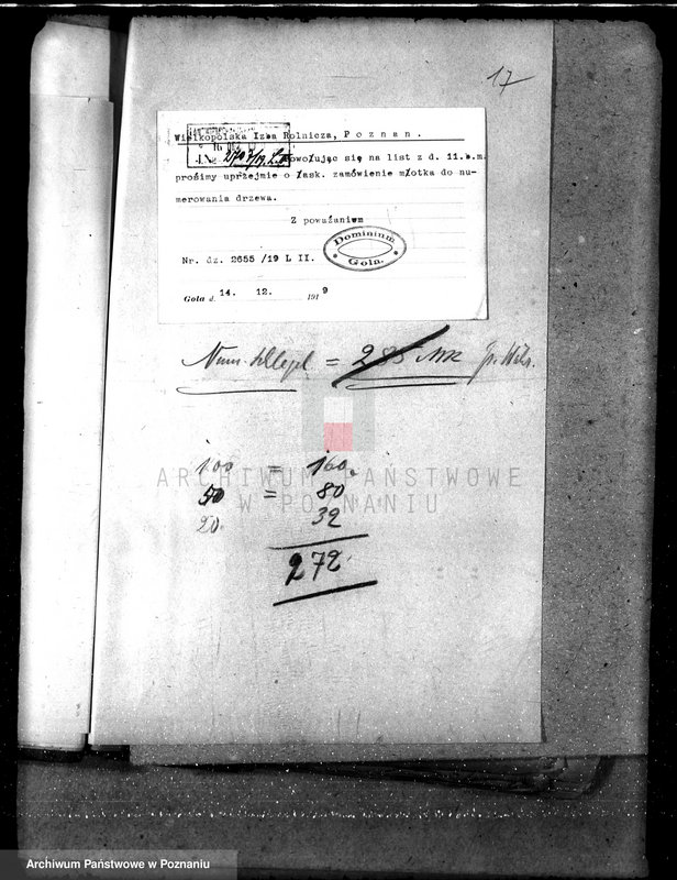 Obraz 20 z jednostki "Majętność leśna Gola w powiecie gostyńskim"