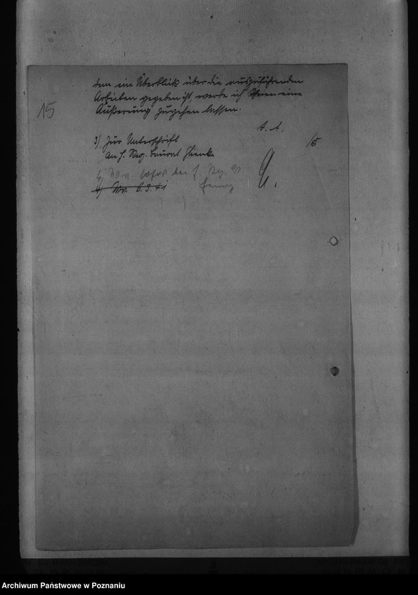 Obraz 19 z jednostki "Bauarbeiten für die Reichsuniversitât Posen"