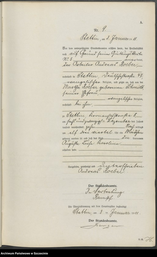 image.from.unit.number "Geburtsregister"