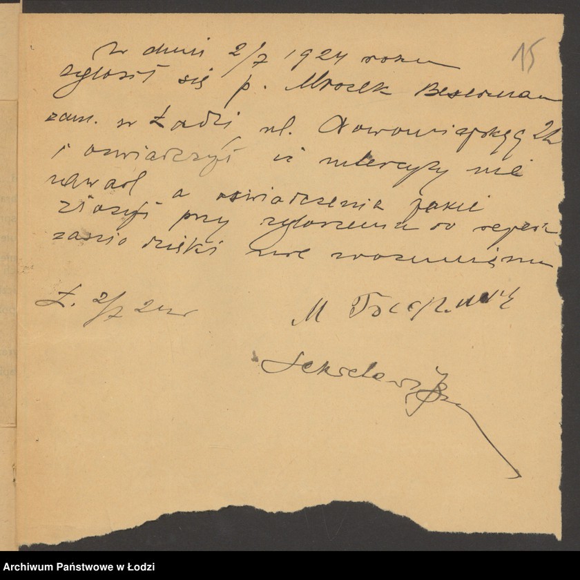 Obraz 17 z jednostki "Moszek Beserman- sprzedaż szczotek, walizek i szpagatów"