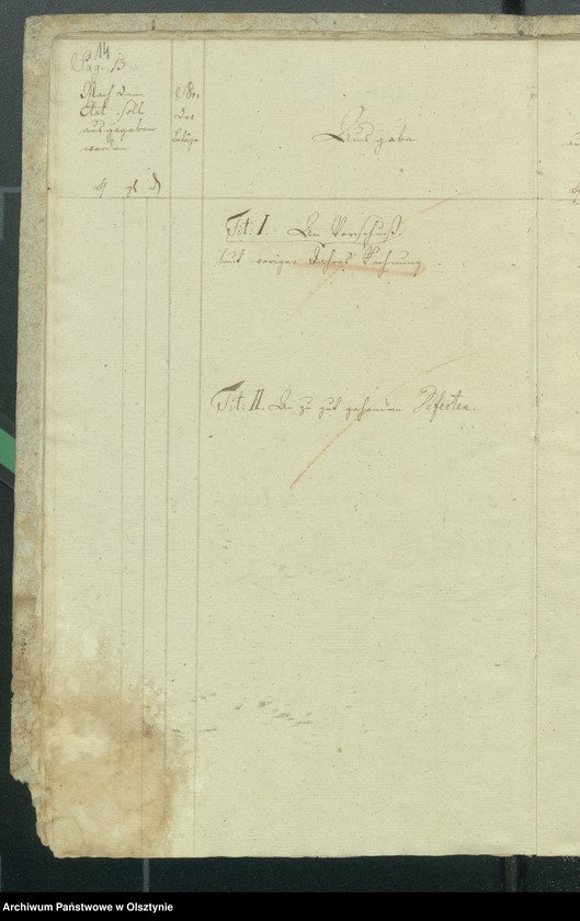 image.from.unit.number "Kirchen Rechnung über Einnahme und Ausgabe bei der ewangelischen deutschen und polnischen Kirche zu Riesenburg"