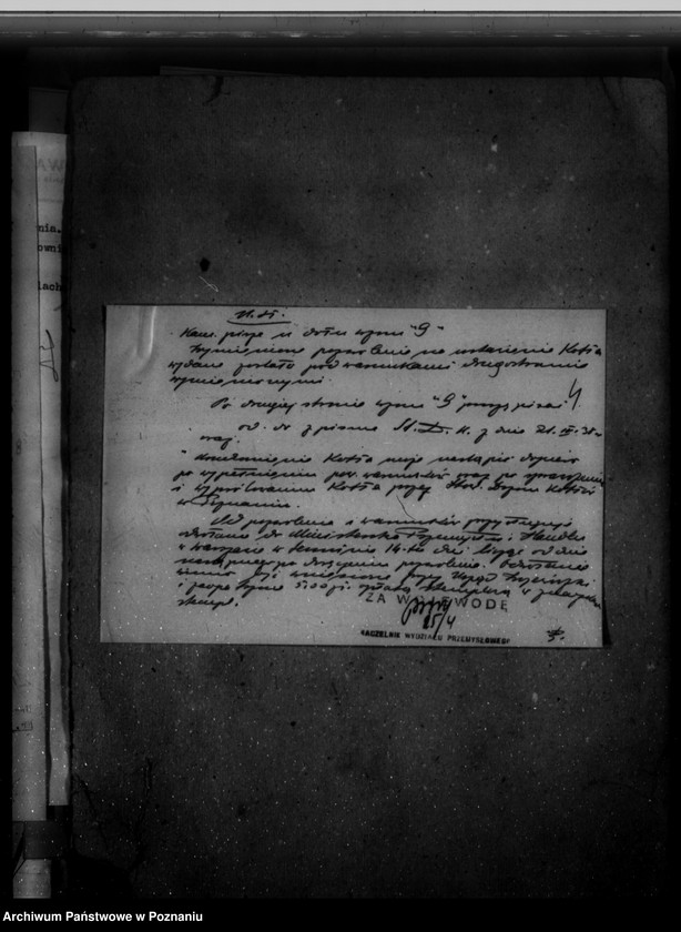 image.from.unit.number "Fabryka marmelady L. Bręczewskiego Poznań - Komandoria nr woj. porz. 1321"