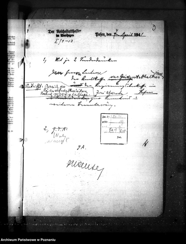 Obraz 7 z jednostki "Jahresabschluss 1940. Reichswirtschaftsverwaltung"