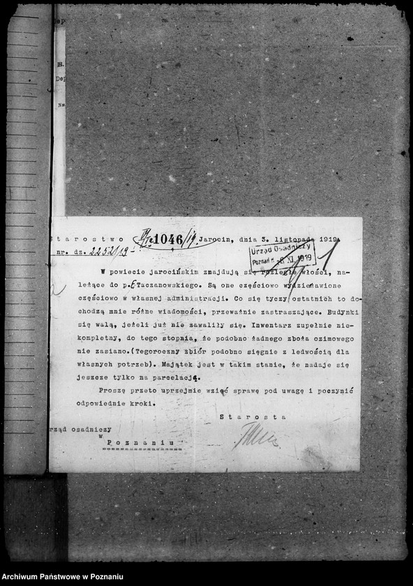 Obraz 5 z jednostki "Administracja majątków - generalia"