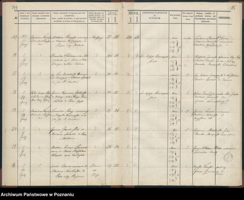 Obraz 10 z jednostki "Księga małżeństw"
