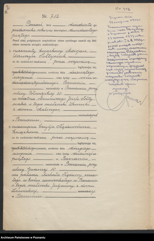 image.from.unit.number "Księga miejscowa małżeństw tom IV [Rejestr główny małżeństw]"