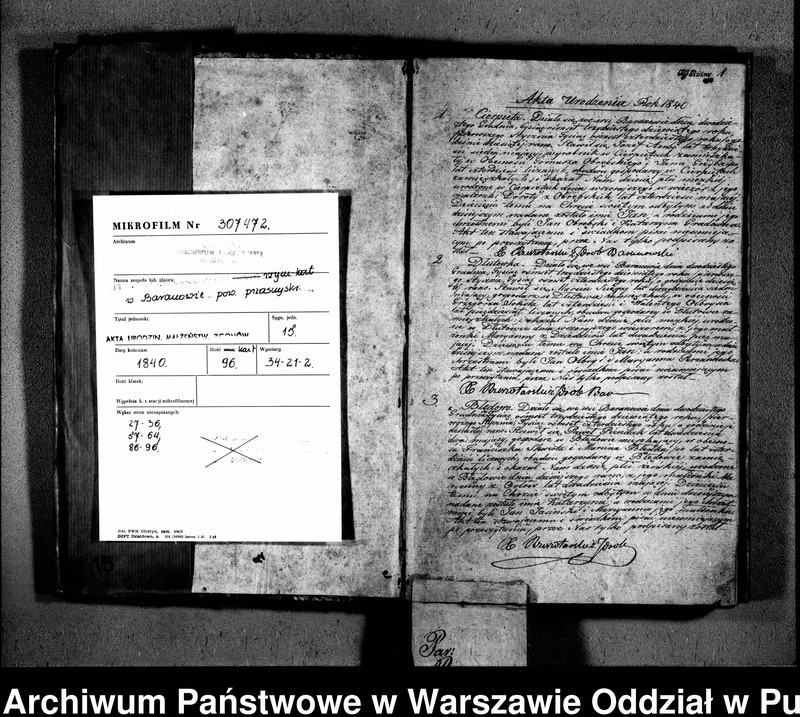 image.from.unit.number "Akta urodzeń, małżeństw i zgonów"