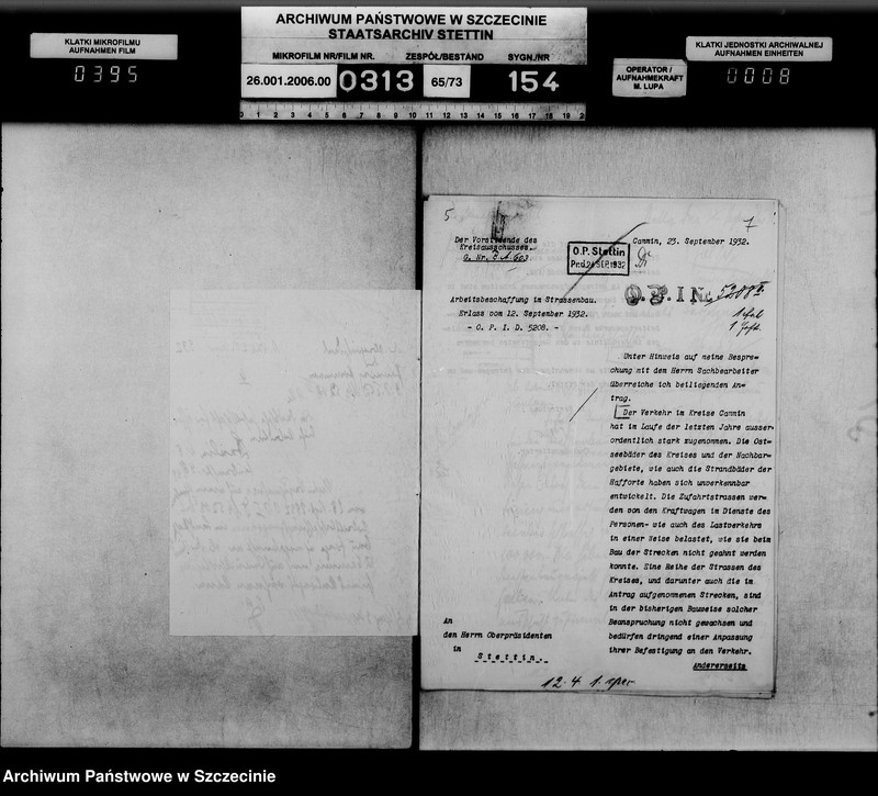 Obraz 9 z jednostki "Arbeitsbeschaffungsprogramm - Strassenausbau, vol. I spec."