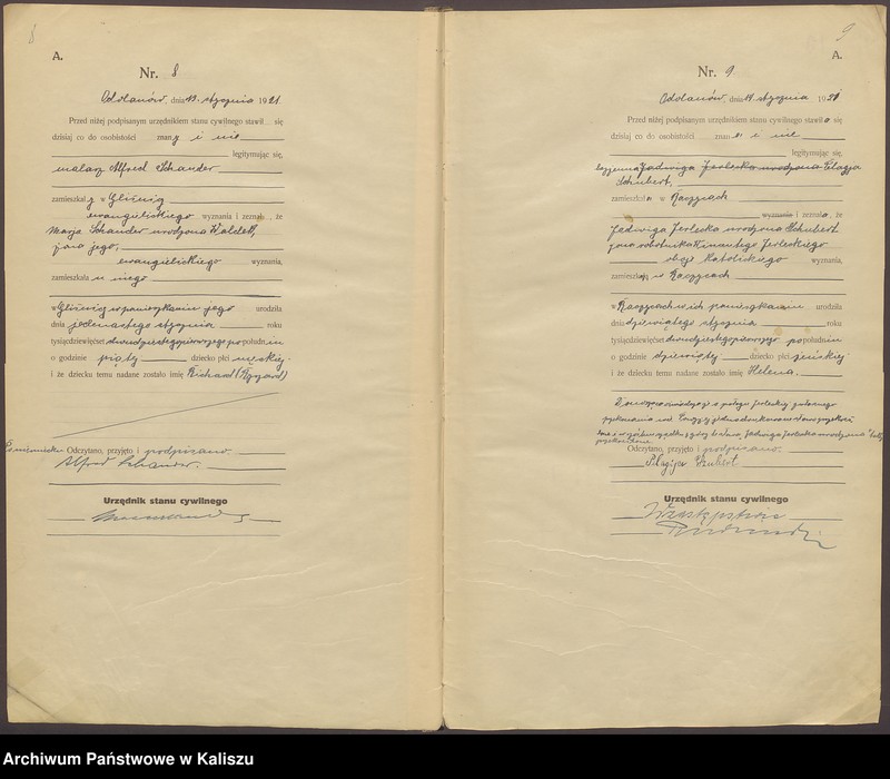 image.from.unit.number "Księga aktów urodzenia (pierwopis)"