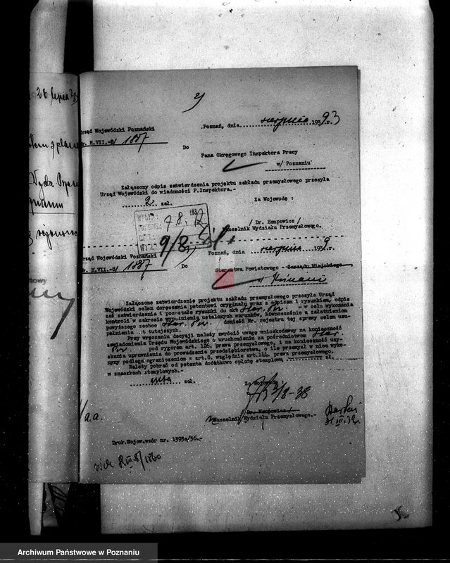 Obraz 7 z jednostki "/Budowa gorzelni w Jurkowie pow. kościański"