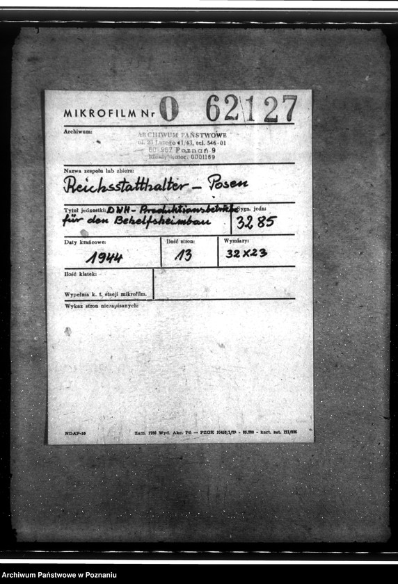 Obraz 2 z jednostki "DWH - Produktionsbetriebe für den Behelfsheimbau"