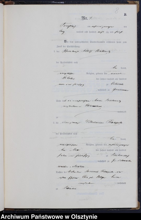 image.from.unit.number "Heiraths-Neben-Register Nr 1 - 16"