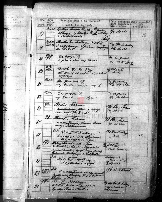 Obraz 11 z jednostki "Zagospodarowanie i ochrona lasów nie stanowiących własności państwa /spisy spraw- grupa I materie 1-21/"