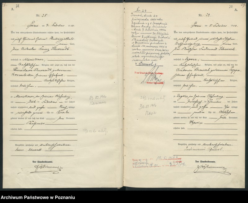 Obraz 17 z jednostki "Księga miejscowa urodzeń [Rejestr główny urodzeń]"