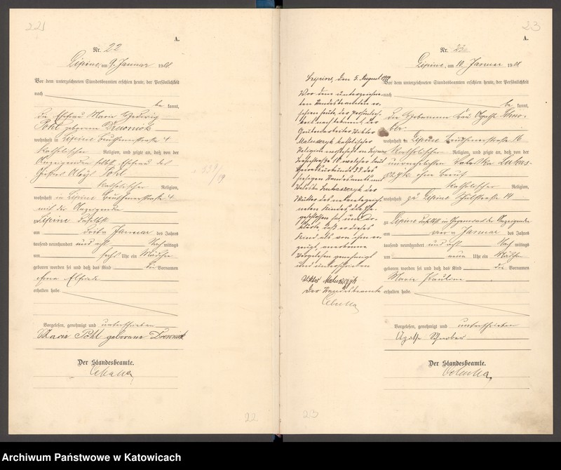 image.from.unit.number "Księga urodzeń T.I nr 1-399"